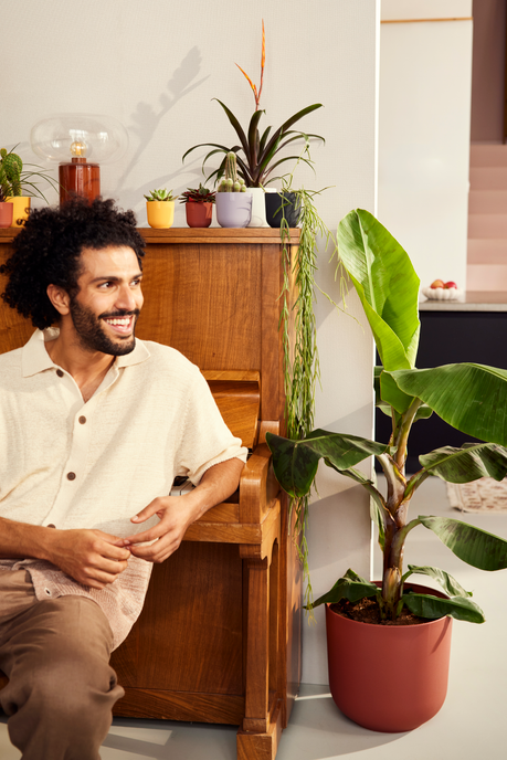 jazz round mini 11cm living black